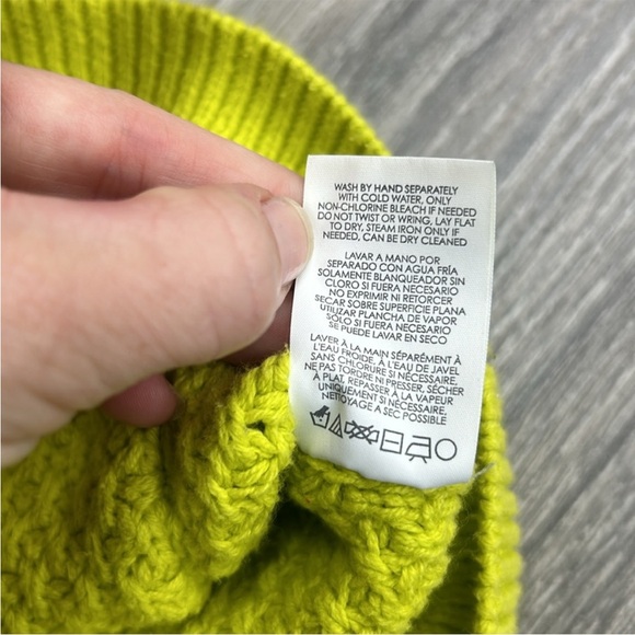 Cabi Loren Chartreuse Green Cardigan size M - Picture 10 of 10